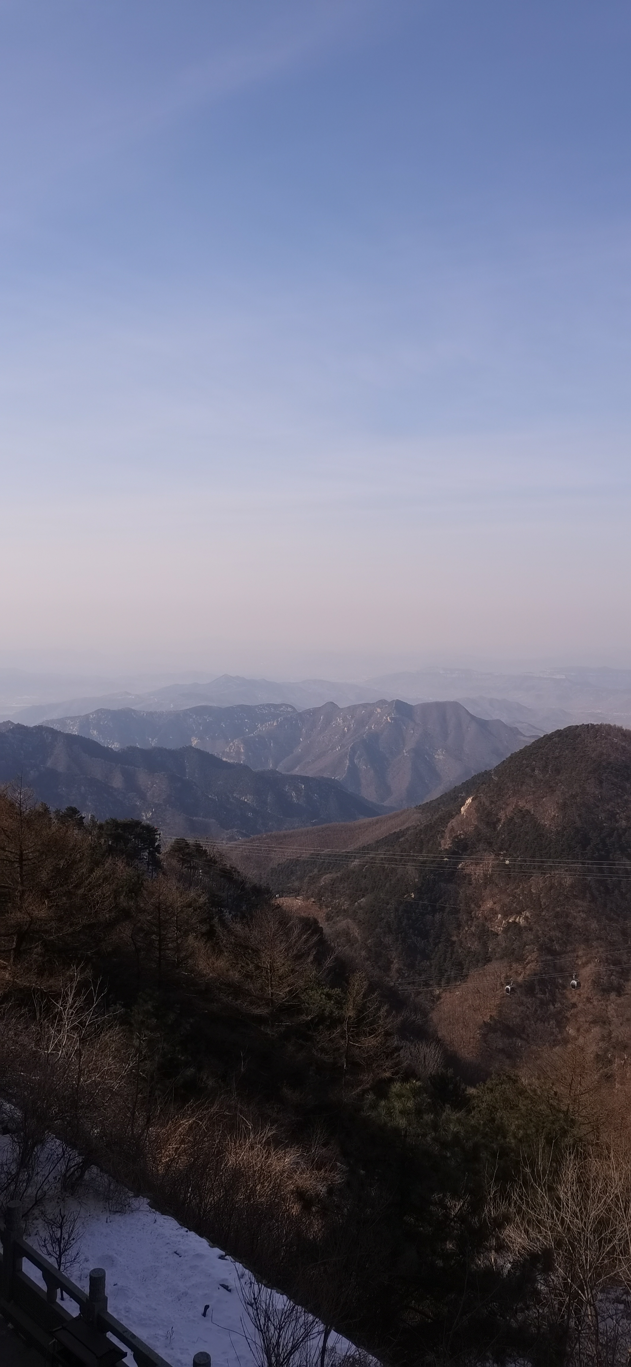 大年初二我来泰山了
